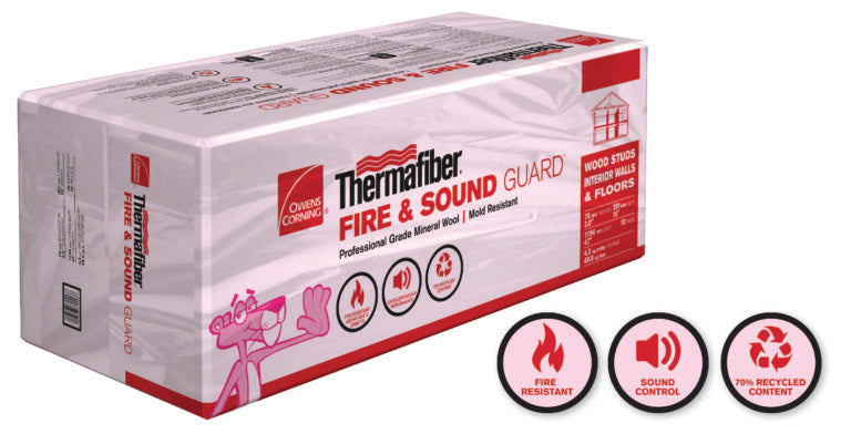 Owens Corning Thermafiber Fire Sound Guard Insulation