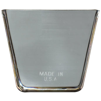 Kraft Stainless Steel Round Bottom EZ-Grip Mud Pan