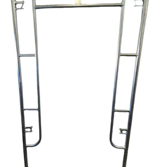 Scaffolding Frame 45" x 6'6" Walk Thru, Electroplated