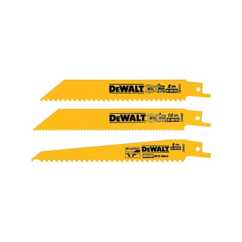 DeWalt Bi-Metal Reciprocating Saw Blade Set