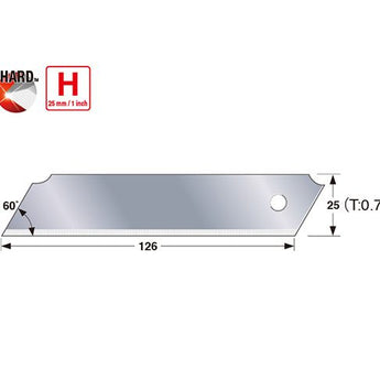 Tajima SOLID Rock Hard Blade™