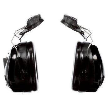 3M Peltor PTL Cap Mounted Black Earmuffs