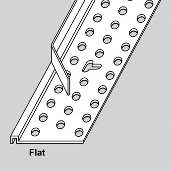 Trim-Tex Vinyl Flat Tear Away L Bead