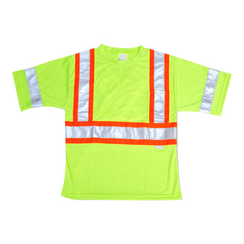 ROK Lime High-Viz Safety T-Shirt