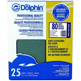 Dolphin Pro Grade 9" x 11" Sanding Sheets