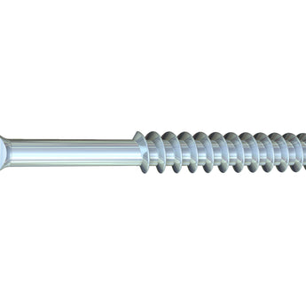 Grabber 1/4 x 3-in Eye Lag Drive, Eye Lag Coarse Thread, Grabber® Point Clear Zinc Screws