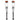 SURPRO S2X Flexion Foot Magnesium Double Pole Stilts