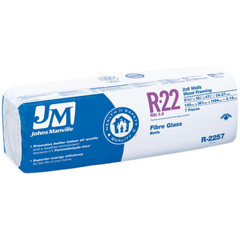 Johns Manville R22 Fiberglass Insulation