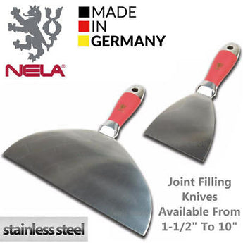 NELA Stainless Steel Taping Knife with Anti Slip Handle